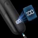Elektrisk rakapparat för män USB-laddning med LCD-display trimmer för kroppshår och intimområden med 2 tillbehör 3