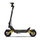 Elektrisk scooter S10, 1400W, rækkevidde 70 km, hastighed 55 km/t, batteri 48V 20Ah, 10" hjul, skivebremser, affjedring, IPX4, sort-gul 4