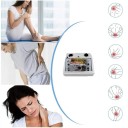 Elektroakupunkturní přístroj KWD-808 6 kanálů 5 vln 1-100 Hz 26 cm bílý stimulátor nervů a svalů úleva od bolesti a artritidy 4