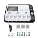Elektroakupunktúrny TENS stimulátor DMZ-I 6 nezávislých kanálov Frekvencia 1~100 Hz Rozmery 24 x 17 x 7 cm Biela farba Pre úľavu od bolesti svalov 1