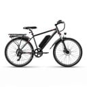 Elektrokolo HEADEER BK1350 Motor 500 W Avtagbar batteri 48 V 15 Ah Upp till 35 km/h Räckvidd 60 km 26 tum Svart För staden och trekking 1