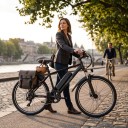 Elektrokolo HEADEER BK1350 Motor 500 W Avtagbar batteri 48 V 15 Ah Upp till 35 km/h Räckvidd 60 km 26 tum Svart För staden och trekking 5