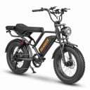 Elektrokolo HEADEER BK20 Fat bike Motor 250 W Baterie 48 V 20 Ah Až 50 km/h Pneumatiky 20 x 4 palce Kotoučové brzdy LCD displej Černé 1