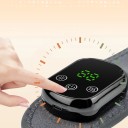 Elektromos nyakmelegítő pánt 64 x 14 cm 5 hőfokozattal, 3 vibrációs móddal, LCD kijelzővel és 1800 mAh újratölthető akkumulátorral 7