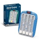 Elektroniczna konsola do gier rytmicznych 15 x 11 x 3 cm Przenośna gra rytmiczna Elektroniczna rozrywka muzyczna Światła LED Interaktywna 3