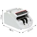 Elektronischer Geldscheindrucker mit Fälschungserkennung UV MG IR LED-Display 130+ Geldscheine 3