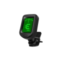 Elektronisches Clip-On-Stimmgerät für Gitarre, Bass, Ukulele und Violine. Präzises Stimmen. Instrumentenstimmgerät mit Display und drehbarem Kopf. 2