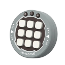 Elektronisk tic-tac-toe-legetøj med knapper 7,3 cm Interaktivt logikspil til børn og voksne Rejseversion Lydsignal LED-display 2