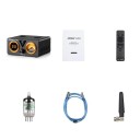 Elektronkový zesilovač HiFi s VU metrem a Bluetooth 5.2, 100 W × 2, TPA3250, USB DAC, optický a koaxiální vstup, černý, pro domácí audio 4