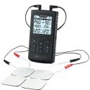 Elektrostimulátor spieren TENS EMS IFC RUSS 4v1 60 programma's 4000 Hz 2 kanalen LCD-display pijnverlichting en spierrevalidatie 6