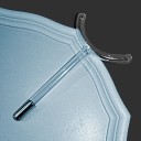 Elettrodo Y ad alta frequenza per terapia con luce blu Elettrodo di vetro di ricambio per dispositivo ad alta frequenza 4 in 1 Neon Wand Cura antibatterica della pelle 2