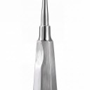 Elevador dental (palanca de extracción) con punta curvada de 4 mm de acero inoxidable, plateado – herramienta quirúrgica dental para la extracción de dientes 2