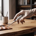 Elevador dental – palanca de extracción con punta recta de 2,5 mm, acero inoxidable, plateado, instrumento quirúrgico dental para extracción de dientes 3