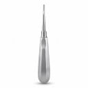 Elevator dentar – pârghie de extracție cu vârf drept de 2,5 mm, oțel inoxidabil, argintiu, instrument chirurgical dentar pentru extracția dinților 1