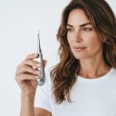 Elevator dentar – pârghie de extracție, vârf curbat de 5 mm, oțel inoxidabil, culoare argintie, instrument chirurgical stomatologic pentru extracția dinților 2