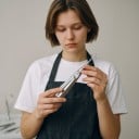 Elevator dentar și levier cu vârf drept de 3 mm din oțel inoxidabil, argintiu, instrument chirurgical dentar pentru extracția dinților în stomatologie 5