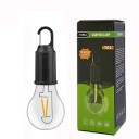 Ηλιακή LED λάμπα κατασκήνωσης με γάντζο 180 mm USB-C φόρτιση IPX4 αδιάβροχη φορητή φακός για υπαίθριες δραστηριότητες και κατασκήνωση 1