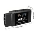 ELM327 WiFi OBD2 čítačka kódov V1.5 7,9x4,6x2,5 cm Diagnostický nástroj pre auto Detektor porúch pre Android, iOS a PC 2