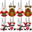 Embalaje de cubiertos navideños 8 uds. 1