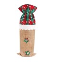Emballage cadeau de Noël pour bouteille J3465 3
