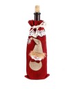 Emballage cadeau de Noël pour bouteille J3465 6