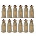 Emballage cadeau pour vin 12 pcs 2