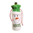 Emballage de Noël pour bouteille 2