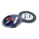 Emblème arrière SAAB 68mm Autocollant rond de différentes couleurs Logo pour coffre Accessoire pour voitures SAAB 9-3 9-5 93 95 1