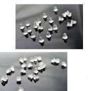 Embouts en plastique pour boucles d'oreilles - 100 pcs 1