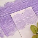 Embroidered Lace Fabric Width 9.5 cm Length 3 m Polyester Decorative Lace for Sewing Garments Wedding Decorations Trimming Textiles 8