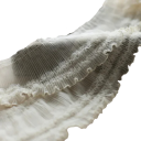 Embroidered Ruffled Fabric 91 cm Width 10 cm Polyester Net Decorative Lace Ruffle for Sewing Clothing Decoration Textiles 7