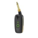 Émetteur et récepteur sans fil IRIN IN-80 pour guitare avec amplificateur intégré, signal stable, prise jack 6,35 mm, couleur noire, système 3