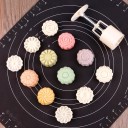 Emporte-pièces à biscuits avec tampon 7 pcs 2