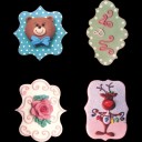 Emporte-pièces à cookies 4 pcs A306 3