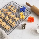 Emporte-pièces à piston animaux 4 pcs 2
