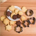 Emporte-pièces en acier inoxydable - 5 pcs 5