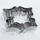 Emporte-pièces en inox de différentes formes - 4 pièces 4