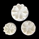 Emporte-pièces fleurs 3 pcs 5