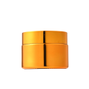 Empty Cosmetic Jar with Lid Round Cosmetic Container 30 g Compact Vessel Diameter 5.2 cm Gold Container for Storing Cosmetics 1