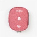 Empty Travel Mini First Aid Kit 11x14 cm Small Medical Pouch First Aid for Travel Medicine Organiser for Backpack or Handbag 2