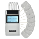 EMS muskelstimulator 15 tilstande med gelpuder Fysioterapi 0,25 W 1