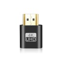 Emulatore di Visualizzazione Virtuale HDMI Dummy Plug Adattatore per Monitor Fittizio Desktop Remoto 4K Accelerazione GPU Simulatore Display 2