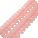 Encaje de tul plisado de malla 5 cm x 1 m Cinta de tul decorativa para coser adornos de prendas, faldas, decoraciones de boda y creación creativa 13