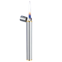 Encendedor de gas compacto y pequeño, encendedor portátil para el bolsillo, encendedor de gas universal para viajes, accesorio práctico 3