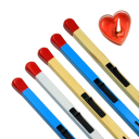 Encendedor Largo en Forma de Cerilla Encendedor de Un Solo Color para Velas Chimeneas Parrillas Encendedor Práctico Largo para el Hogar 5