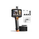 Endoscopio Doppio 4.3" 1080p con LED Obiettivo da 8mm Schermo Impermeabile IP67 Telecamera di Ispezione con Cavo Rigido da 1m Senza Necessità di Wi-Fi 1