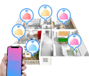 Energibesparende smart pære med stemmestyring 15W kølig hvid 2