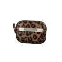 Enestående silikoneetui med leopardmønster til AirPods 3, luksuriøst beskyttelsesetui med nøglering og elegant design 2