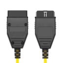 ENET ESYS diagnostický a kódovací kábel OBD2 na RJ45 ethernet pre BMW skrytá programovacia linka tienený žltý 4