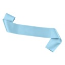 Enfärgad festband 158 x 9,5 cm Textilband utan tryck för svensexa Festligt bröllopstillbehör 8